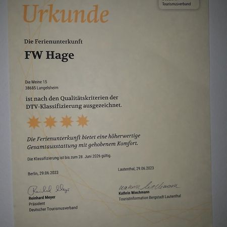 Fewo Hage Лангельсхайм Экстерьер фото
